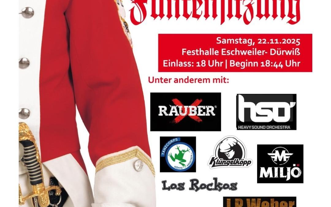 Große Funkensitzung 2025 – Ein Abend voller Fastelovends-Highlights in Eschweiler