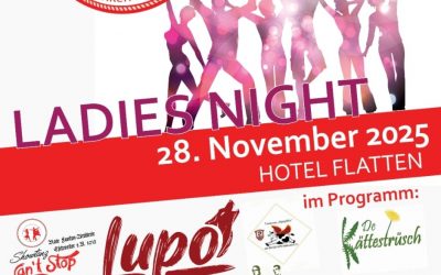 Mädchensitzung 2025 – Die große Ladiesnight der Roten Funken Eschweiler